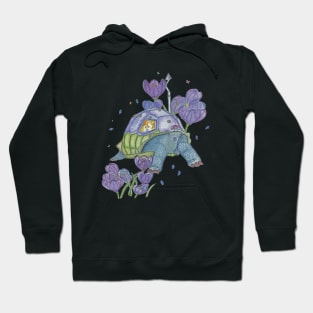 Tortoise on the move Hoodie